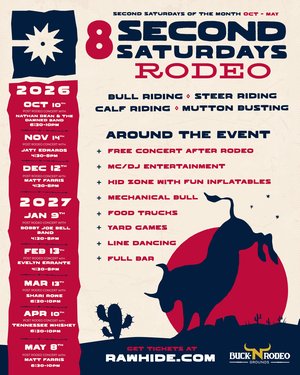 8 Second Saturdays season schedule