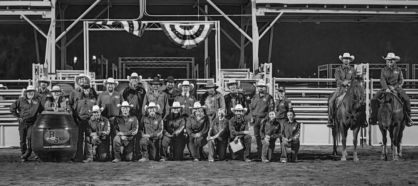 The full RS Rodeo production crew